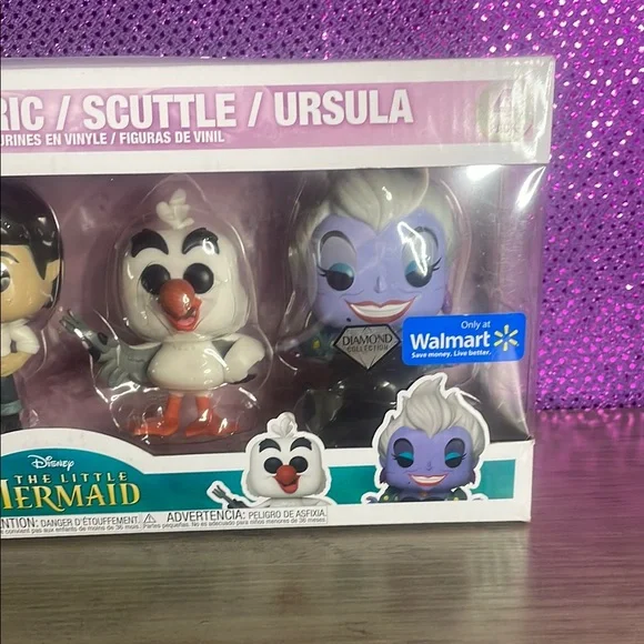 Funko Pop! Disney The Little Mermaid 4-Pack - Picture 3 of 9